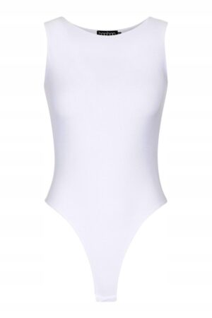 X9D302 BOOHOO BODY DAMSKIE BIAŁE KLASYCZNE 42 - obrazek 4