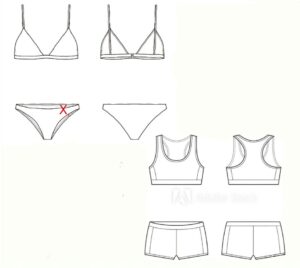X3D020 PLT MATERNITY BIELIZNA SPORTOWA BRĄZ 38 M - obrazek 5