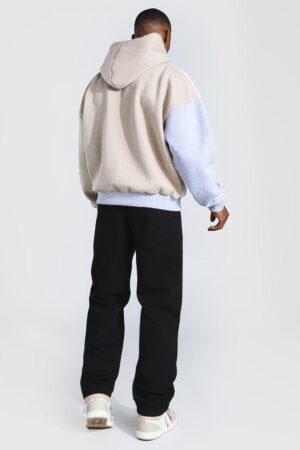 M6A008 BOOHOO MĘSKIE SPODNIE JEANSY CZARNE 48 - obrazek 3