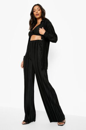 M3G005 BOOHOO KOSZULA Z BIUSTONOSZEM PLISOWANA 36