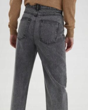 Z3C104 B.YOUNG SZARE JEANSY MOM REGULAR FIT 32 - obrazek 3