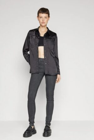 M7B36 G-STAR RAW DAMSKIE JEANSY CIEMNOSZARE 32/30 - obrazek 2