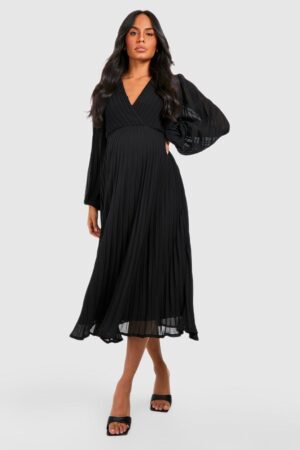 X0B201 BOOHOO SUKIENKA DAMSKA CZARNA MATERNITY L