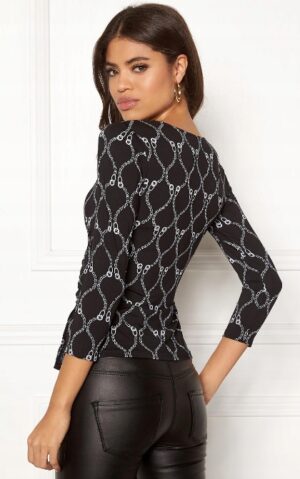 M4B321 HAPPY HOLLY BLUZKA DAMSKA CZARNA 36/38 - obrazek 3