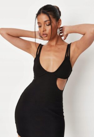 M1G008 MISSGUIDED SUKIENKA MINI Z WYCIĘCIEM S - obrazek 3