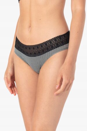 X8B320 ESPRIT WZORZYSTE DAMSKIE FIGI 3 PACK Z KORONKĄ XXL