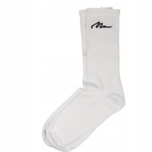 X2B001 BOOHOO MĘSKIE SKARPETKI BIAŁE 2-PACK 41-43