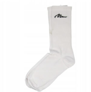 X2B001 BOOHOO MĘSKIE SKARPETKI BIAŁE 2-PACK 41-43