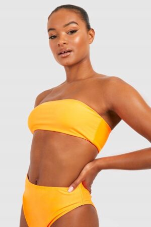 Z3G329 BOOHOO DÓŁ OD BIKINI Z WYSOKIM STANEM M - obrazek 4