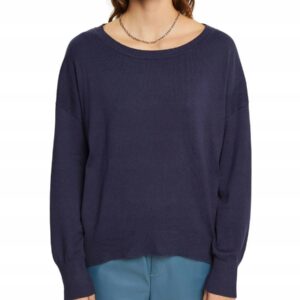 V2A123 DAMSKI GRANATOWY SWETER L