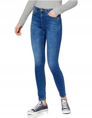 Z9E313 DAMSKIE SPODNIE JEANSOWE RURKI PAOLA SKINNY HIGH WAIST ONLY M/30 - obrazek 2