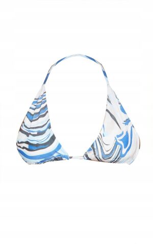 X5D109 PLT STRÓJ KĄPIELOWY BIKINI GÓRA PRINT 38 M - obrazek 3