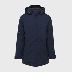 S0A111 HUMMEL GRANATOWA PARKA OCIEPLANA 36 S