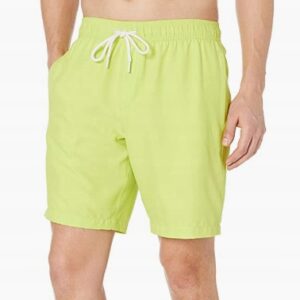 X8E007 AMAZON ESSENTIALS SPODENKI PLAŻOWE NEON M