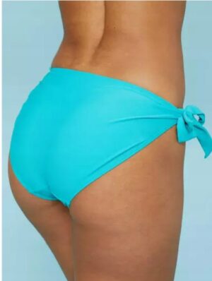 M3G208 DEBENHAMS DÓŁ BIKINI WIĄZANY TURKUSOWY 36 - obrazek 3