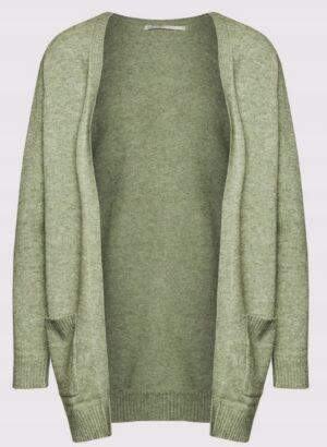 X9F007 ONLY SWETER DAMSKI ZIELONY KARDIGAN S S - obrazek 2