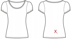 X4C004 BOOHOO BLUZKA Z ODKRYTYMI PLECAMI 42 XL XL - obrazek 4