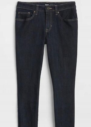 M8E101 GAP SPODNIE JEANSOWE LEGGING STRETCH REGULAR 30 - obrazek 3