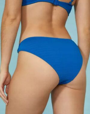 X3G111 BOOHOO DAMSKI DÓŁ OD BIKINI NIEBIESKI 36 - obrazek 2