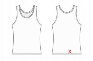 M0G218 GINA TRICOT TOP CZARNY DAMSKI 2-PACK. M - obrazek 4