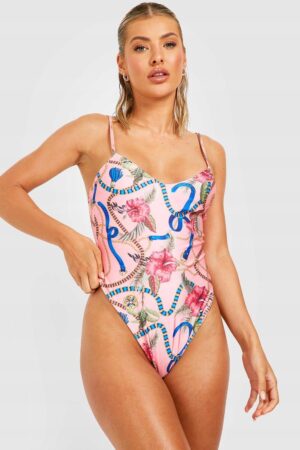 M4D016 BOOHOO STRÓJ KĄPIELOWY JEDNOCZĘŚCIOWY 3XL - obrazek 3