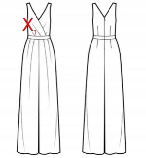 X7F108 BOOHOO KOMBINEZON DAMSKI BŁĘKITNY 36 S - obrazek 5