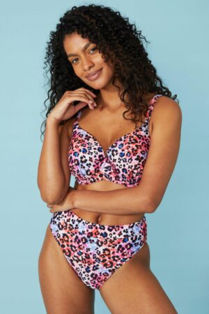 X9E205 DEBENHAMS MAJTKI OD BIKINI FIGI PANTERKA 42 XL