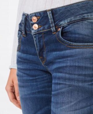 Z4G209 LTB DOPASOWANE JEANSY DAMSKIE MOLLY SUPER SLIM NISKI STAN 32/30 - obrazek 5