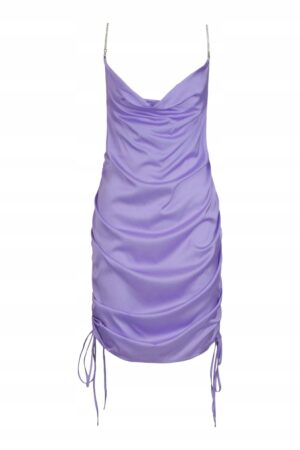 M3G109 BOOHOO SUKIENKA SATYNOWA DAMSKA DIAMENT 38 - obrazek 3