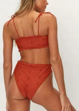 X6F305 NASTY GAL STRÓJ KĄPIELOWY DAMSKI BRĄZOWY 34 - obrazek 2