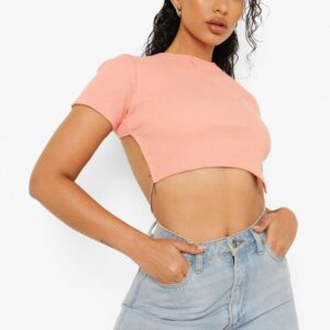 X4C004 BOOHOO BLUZKA Z ODKRYTYMI PLECAMI 42 XL XL