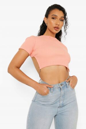 X4C004 BOOHOO BLUZKA Z ODKRYTYMI PLECAMI 42 XL XL