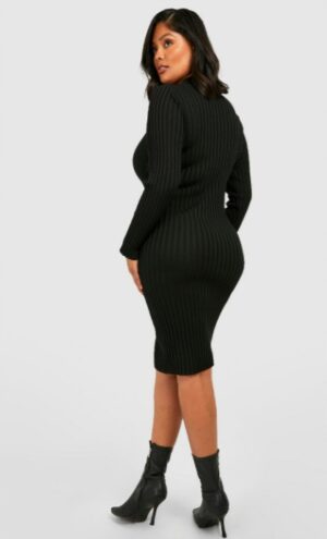 M6E36 BOOHOO PLUS SIZE DOPASOWANA SUKIENKA 44 XXL - obrazek 2