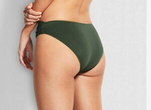 Z3G029 SEAFOLLY DAMSKI DÓŁ OD BIKINI KHAKI 42 - obrazek 2