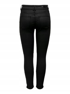 V2A119 CZARNE JEANSY SKINNY XXL - obrazek 4