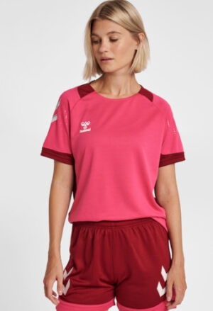 Z0A109 HUMMEL RÓŻOWY SPORTOWY T-SHIRT TOP 36 S - obrazek 3