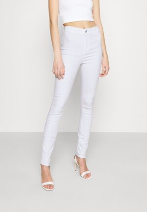 Z6G303*ONLY BIAŁE JEANSY SKINNY FIT L/30 40 A00 - obrazek 4