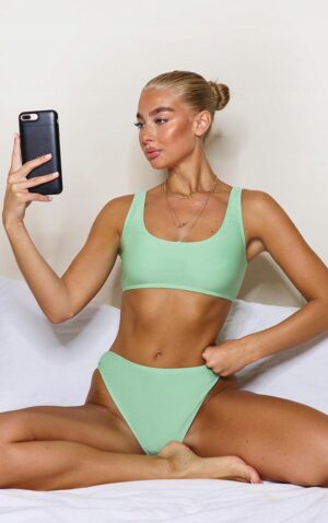 X6C216 PLT STRÓJ KAPIELOWY BIKINI DÓŁ FIGI 40 L - obrazek 4