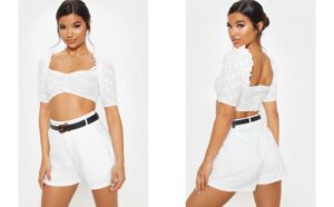Z8D206*PLT BIAŁY TOP HAFTOWANY BOHO XXL 44 A00