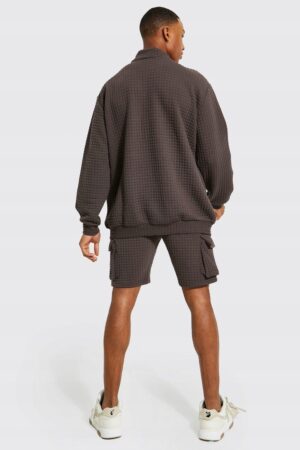 X8C102 BOOHOOMAN KOMP. DRESOWY KRÓTKI OVERSIZE XS - obrazek 3