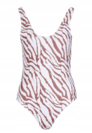 M6F206 BOOHOO WZORZYSTY JEDNOCZĘŚCIOWY STRÓJ KĄPIELOWY 44 XXL - obrazek 4