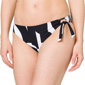 M0G208 ESPRIT DÓŁ OD BIKINI CZARNO-BIAŁY L