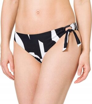 M0G208 ESPRIT DÓŁ OD BIKINI CZARNO-BIAŁY L
