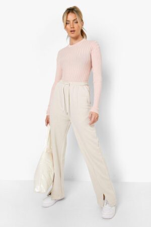 Z3G025 BOOHOO BODY DAMSKIE Z DZIANINY W PRĄŻKI S