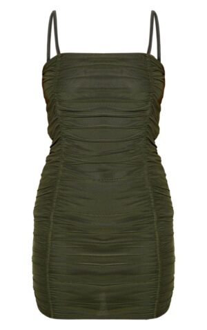 M8F208 PETTYLITTLETHING PETITE DOPASOWANA MARSZCZONA SUKIENKA 34 XS - obrazek 3