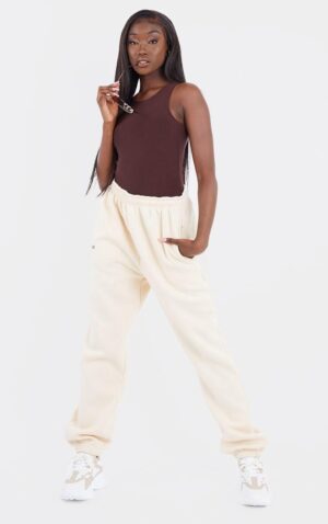 X9F010 DOPASOWANE BRĄZOWE BODY PRETTYLITTLETHING 38 - obrazek 4