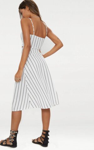 Z7E304 PRETTYLITTLETHING SUKIENKA W PASKI NA CO DZIEŃ MIDI 38 - obrazek 3