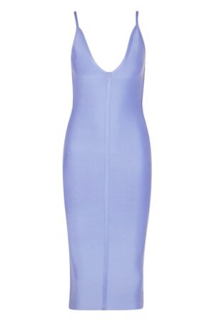 Z4C101 BOOHOO SUKIENKA DAMSKA BANDAŻOWA MIDI XS - obrazek 2
