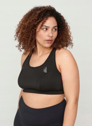Z4A125*ZIZZI CZARNY TOP SPORT FITNESS L A00 - obrazek 3