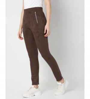 Z9A019 VERO MODA DAMSKIE LEGGINSY CZARNE Z ZAMKAMI 38 M
